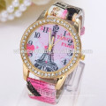 Hot Selling Cheap Ladies Fancy Geneva Stainless Steel Case Watches Back Quartz Quality Watches